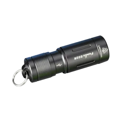 Ліхтар ручний Fenix E02R 200 Лм 49 м black
