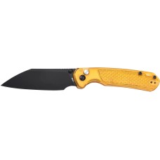 Нож CJRB Pyrite-Light Black Blade, AR-RPM9, FRN ц:yellow