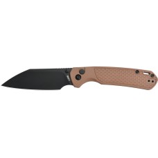 Нож CJRB Pyrite-Light Black Blade AR-SFII,  FRN ц:brown
