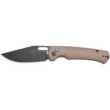 Нож Artisan Revel Black Blade AR-RPM9,  FRN ц:brown