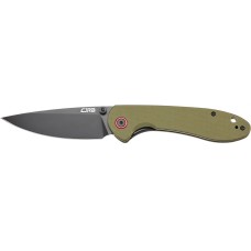 Нож CJRB Feldspar Black Blade, AR-RPM9 Steel, ц:green