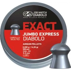 Пули пневм JSB Diabolo Exact Jumbo Express 5,52 мм 0,930 гр. (250 шт/уп)