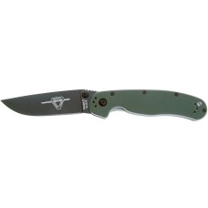 Нож Ontario Knife RAT II Folder ц:od green