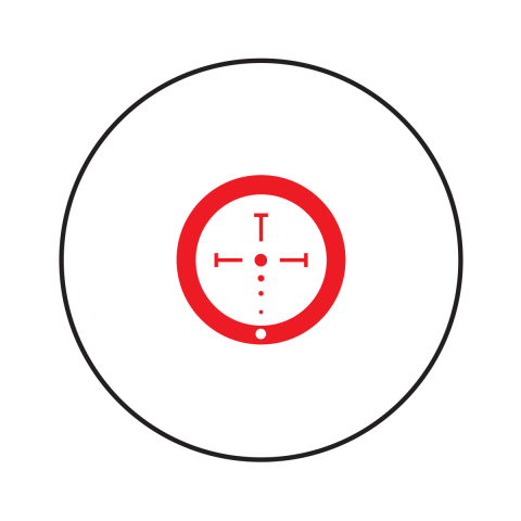 Приціл оптичний Burris FF Tac 30, 1X-4X-24mm LRS, Ball W / FF