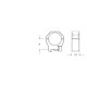 Кільця AUDERE  PSR™ Gen2  Diam 34mm H30