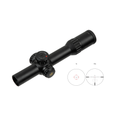 Приціл оптичний Vector Optics Continental X10 1-10x28 (34 мм) ED FFP illum. VET-RAR 2