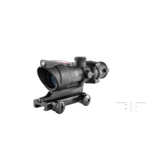 Приціл TRIJICON ACOG 4x32 Dual Illuminated Red Crosshair 300 BLK Merged; TA51