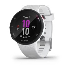 Смарт-годинник Garmin Forerunner 45S з білим ремінцем
